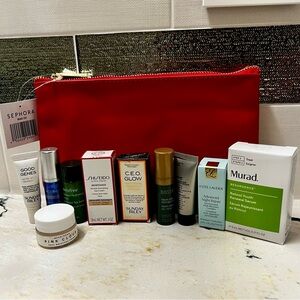 Beauty Bundle - 10 Extraordinary Skincare Pieces + Sephora Cosmetic Bag